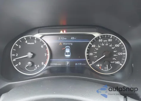 2025 Nissan Altima Sr Fwd z USA, uszkodzony, nr VIN 1N4BL4CVXSN310702